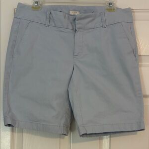 J. Crew Light Blue Men’s Flat Front Chino Shorts